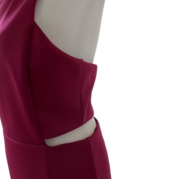 Sugar Lips Cut Out Raspberry Mini Dress Size Medium NWT - Picture 4 of 9